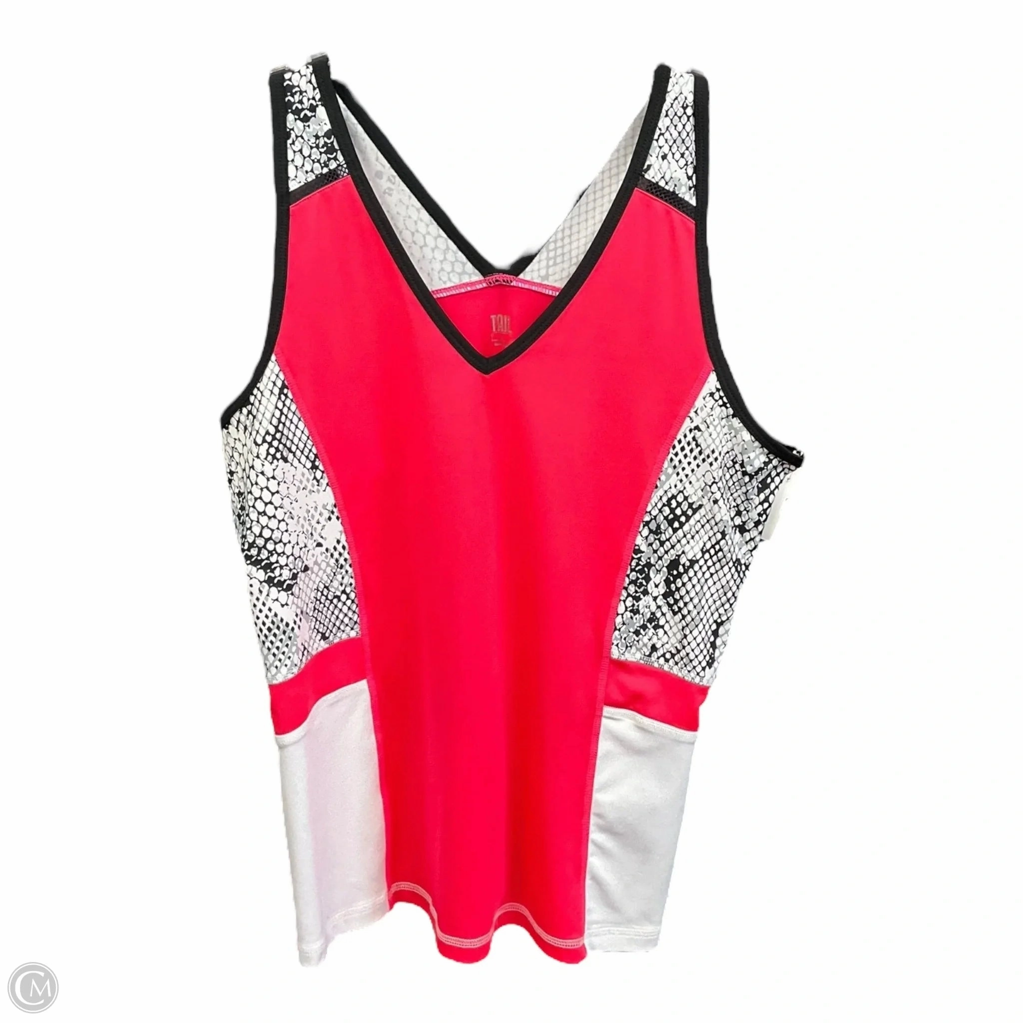 Cozy Fit Cyber Glow Athletic Tank Top By Tail In Multi-colored, Size: L