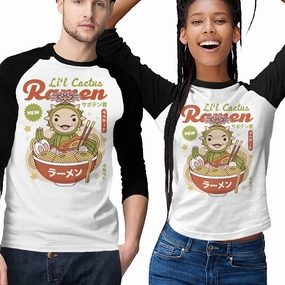 Relaxed Look Oversized Silhouette Lil Cactus Ramen