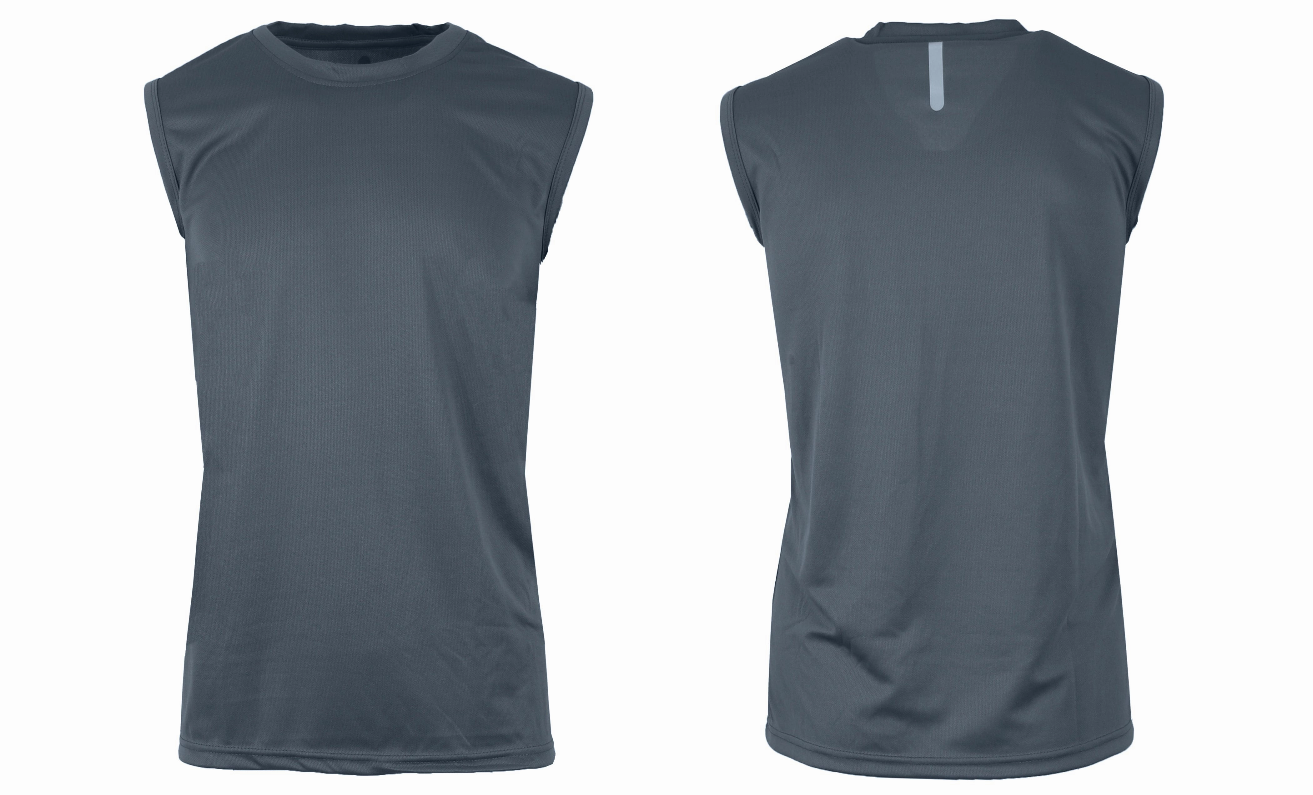 Ergonomic Paneling Men's Moisture Wicking Active Performance Muscle Tank Tee