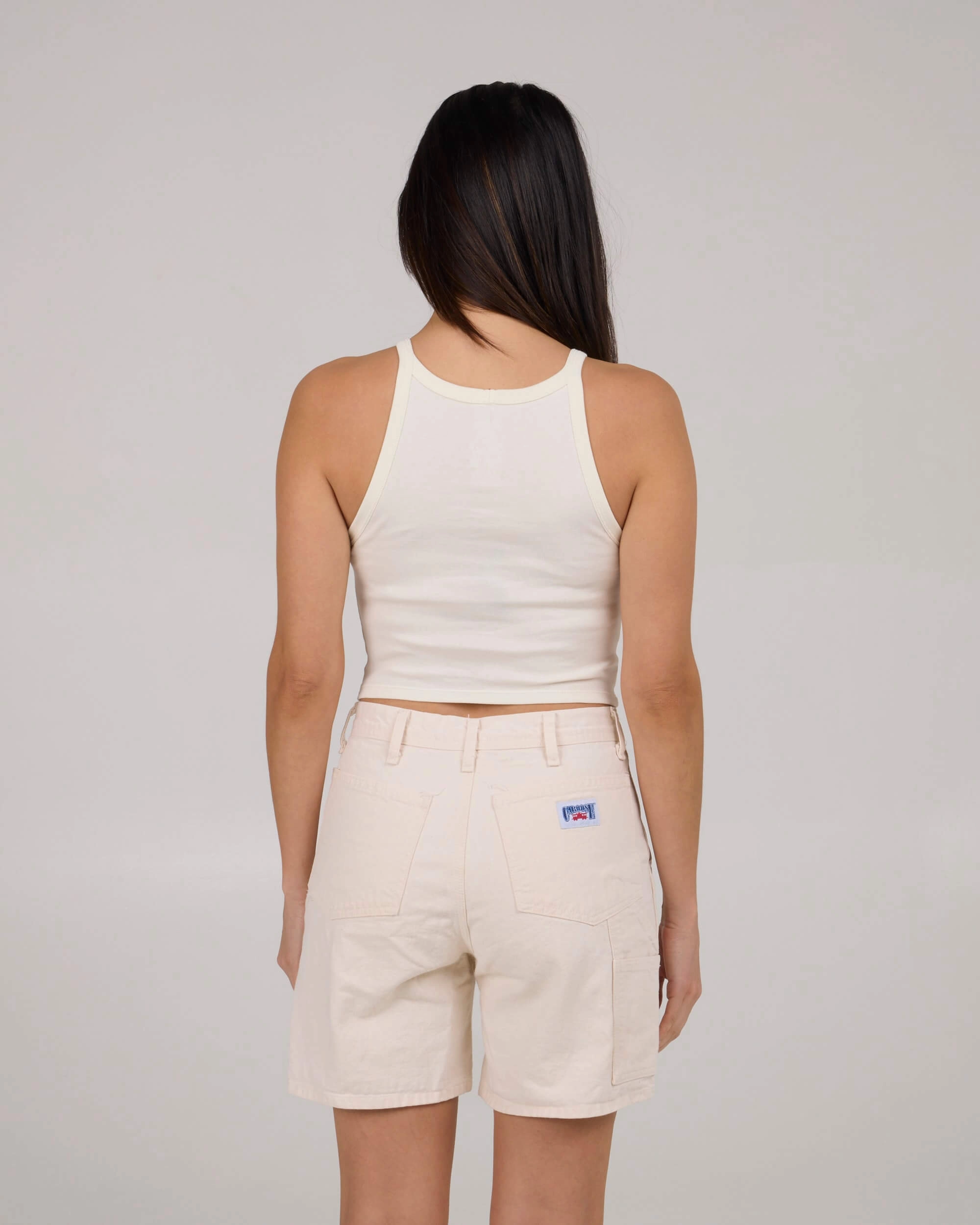 Fun In The Sun Tank - Off White Dynamic Muscle Support