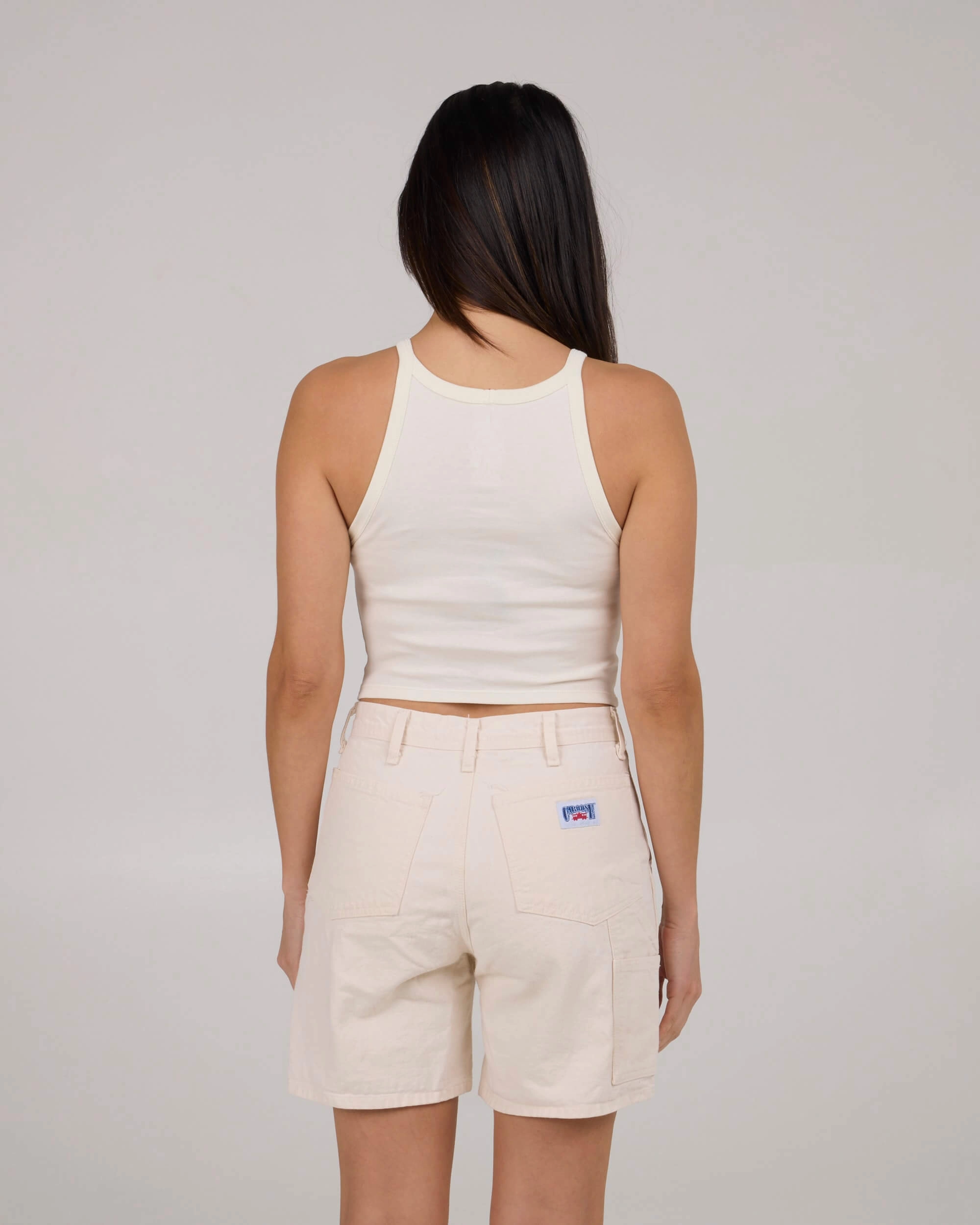 Fun In The Sun Tank - Off White Hobbyist - appealing Elastic Free Comfort Trim