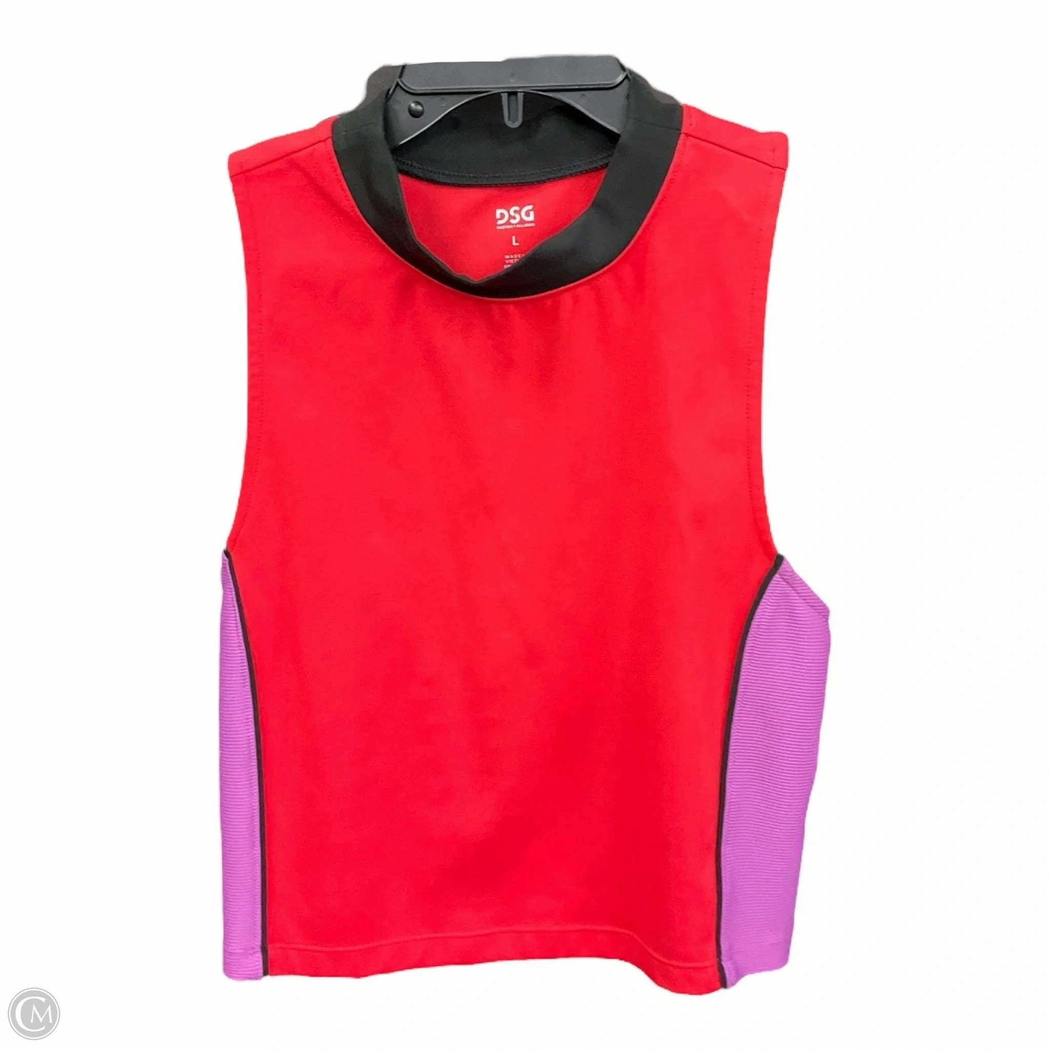 Transitional Fashion Athletic Tank Top By Dsg Outerwear In Red, Size: L