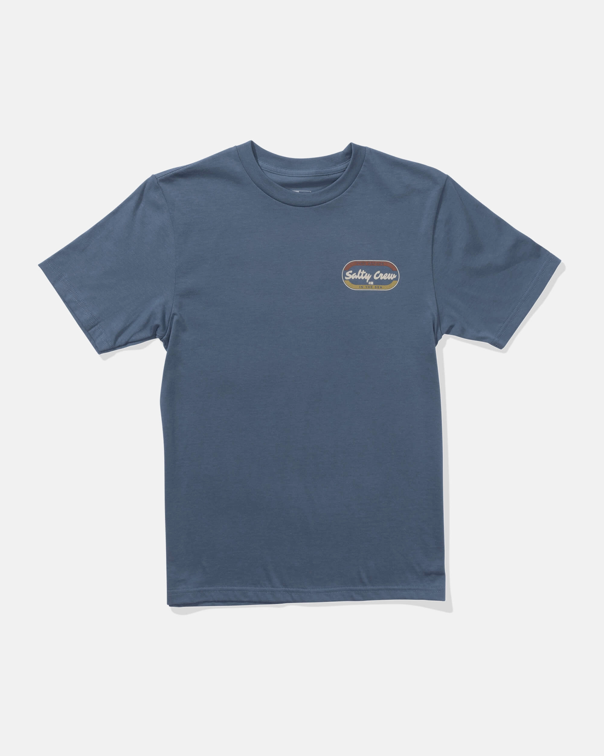 Capsule  Ss Tee Kids - Slate Sweat Absorbent Inner Layer Tension Balanced Design