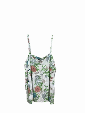 Top Sleeveless By Torrid In Floral Print, Size: 3x One-Piece Wear