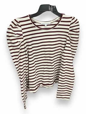 Top Long Sleeve Designer By Rebecca Minkoff In Striped Pattern, Size: L Classic Mode Modern Boots