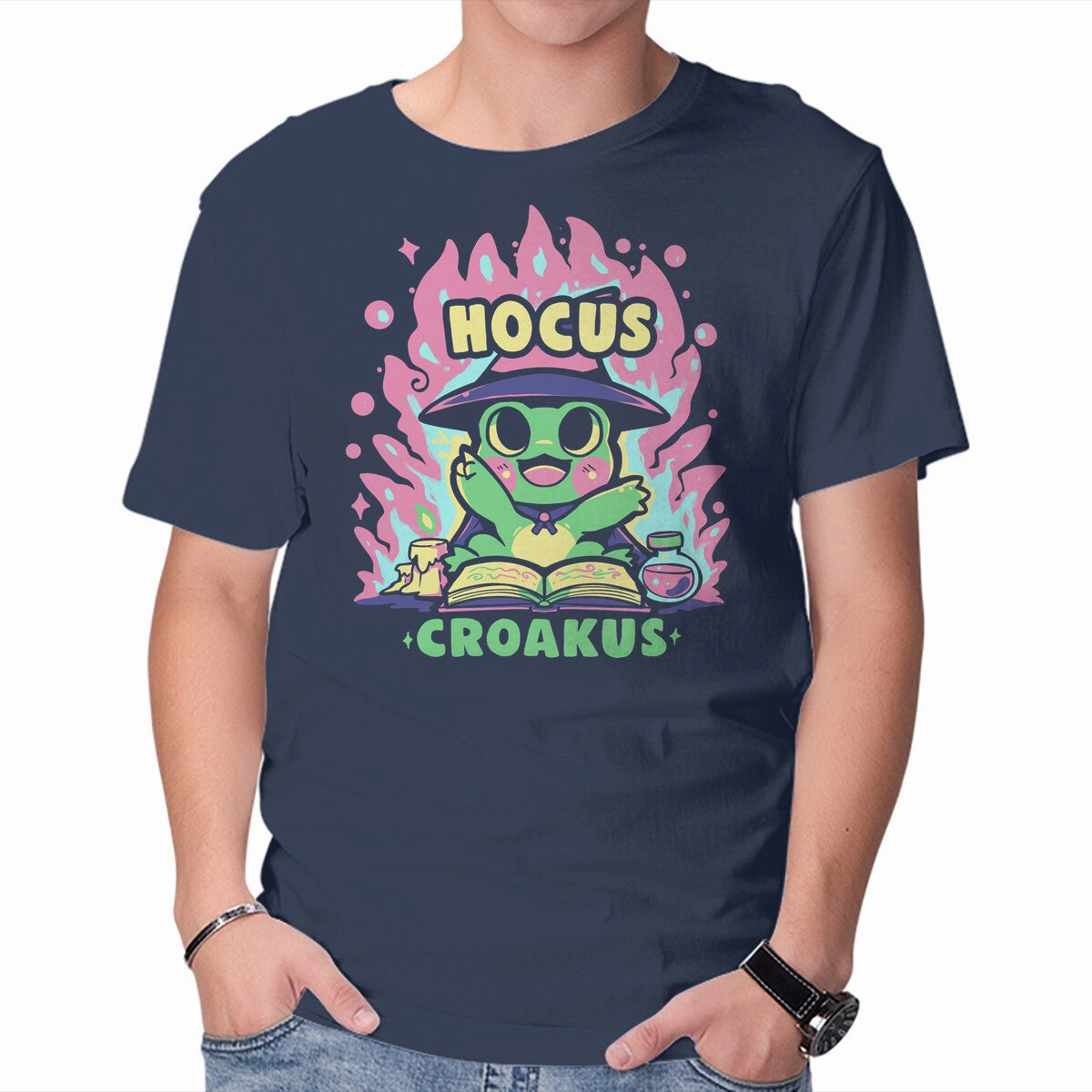 Tear Resistant Knit Breathable Stretch Fit Hocus Croakus
