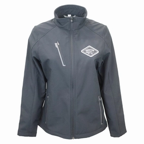 Skeeter Ladies Welded Soft-Shell Jacket Stand Collar Crisp Detail