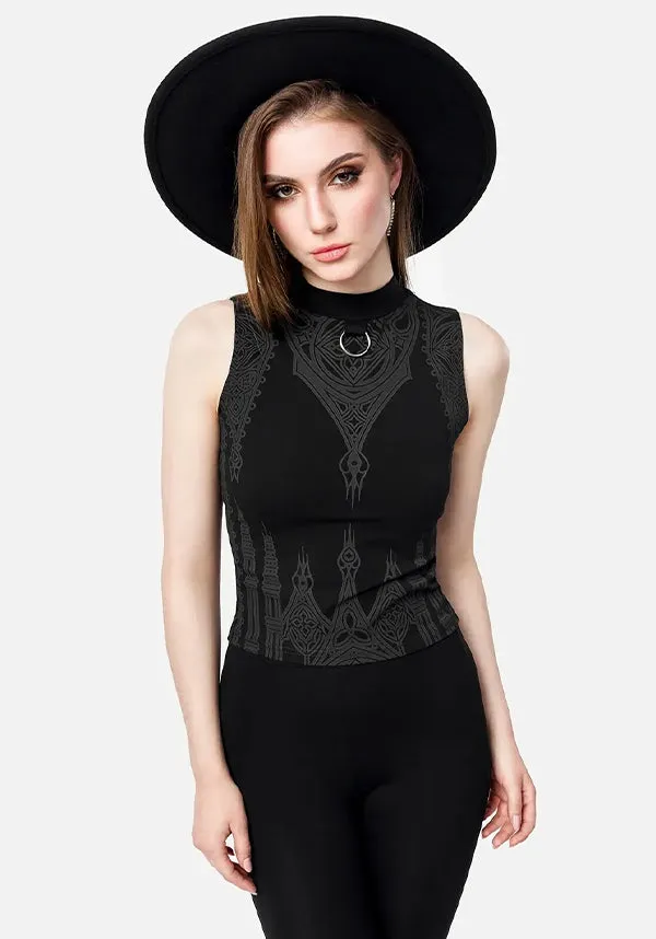 Sinful Spires | O-RING TOP Outdoor Apparel Relaxed Dress