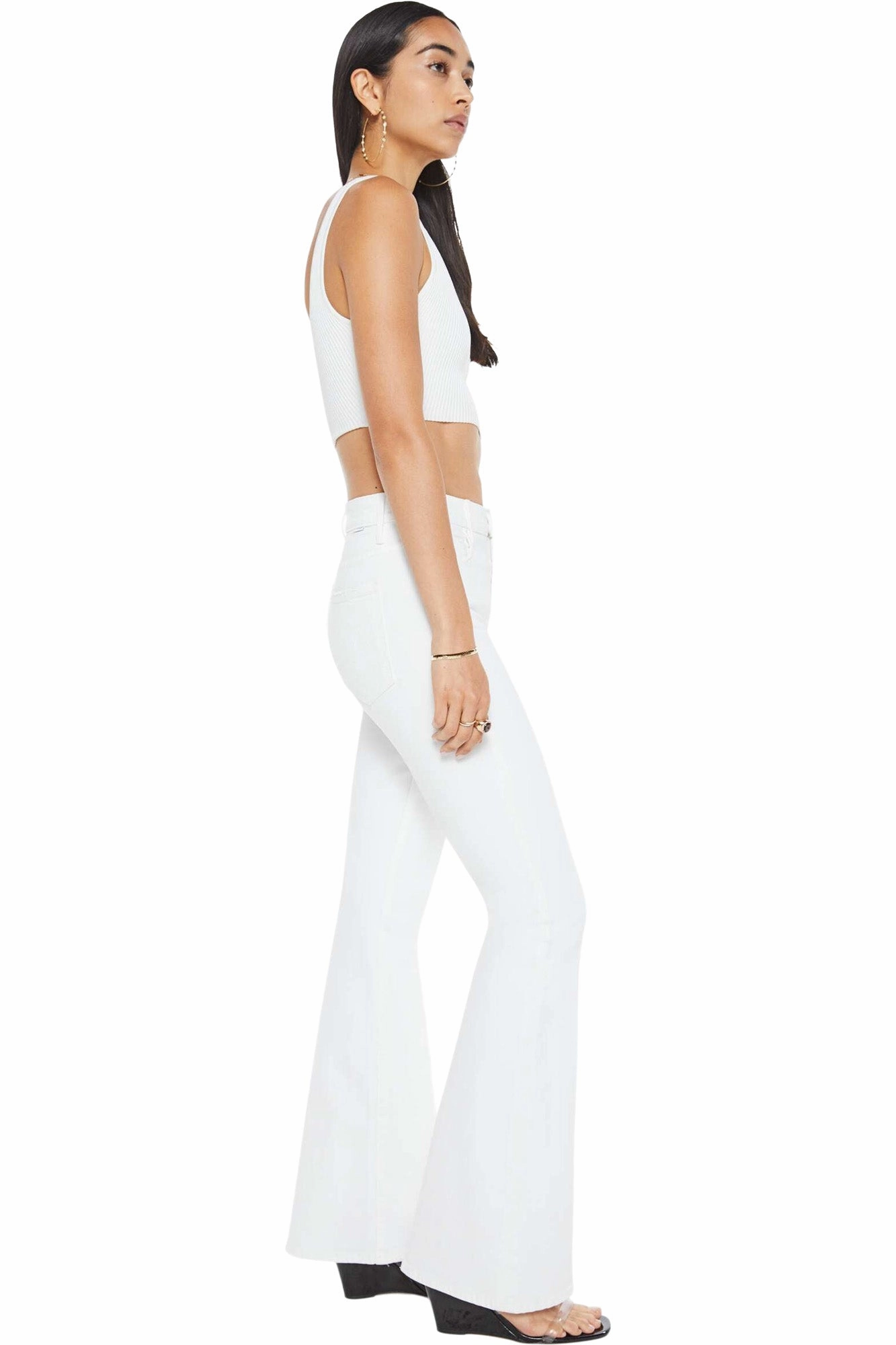 MOTHER Denim Weekender in Totally Innocent Fit and Comfort Straight Leg Design