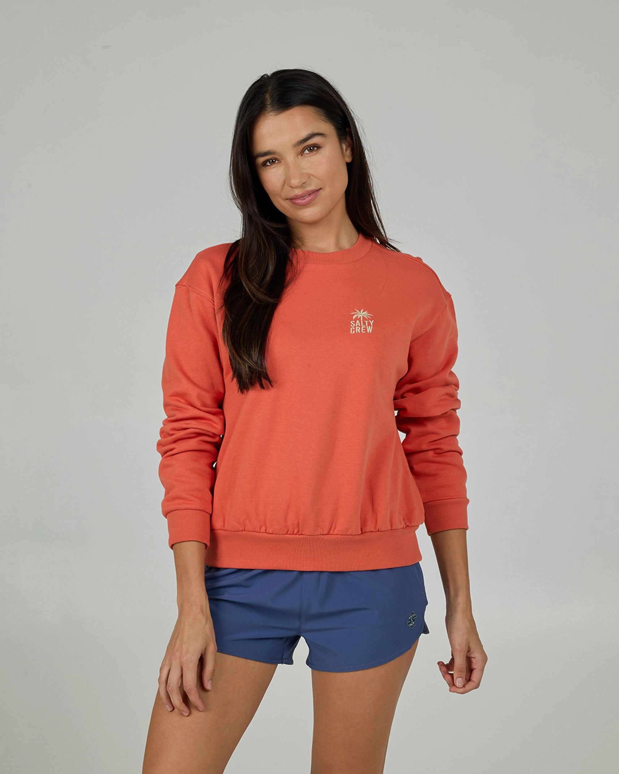 Comfortable Wear Island Time Crew - Hot Sauce