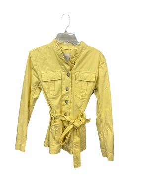 Busy Glow Jacket Utility By Loft In Yellow, Size: M