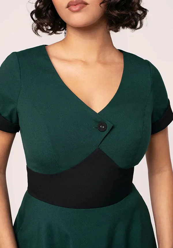 Trendy Look Jessica [Green] | DRESS
