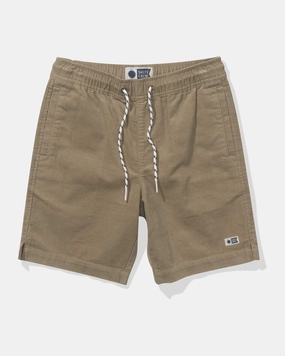 Kahuna Cord  Short Kids - Khaki Ultra Lightweight Build Airflow Fit