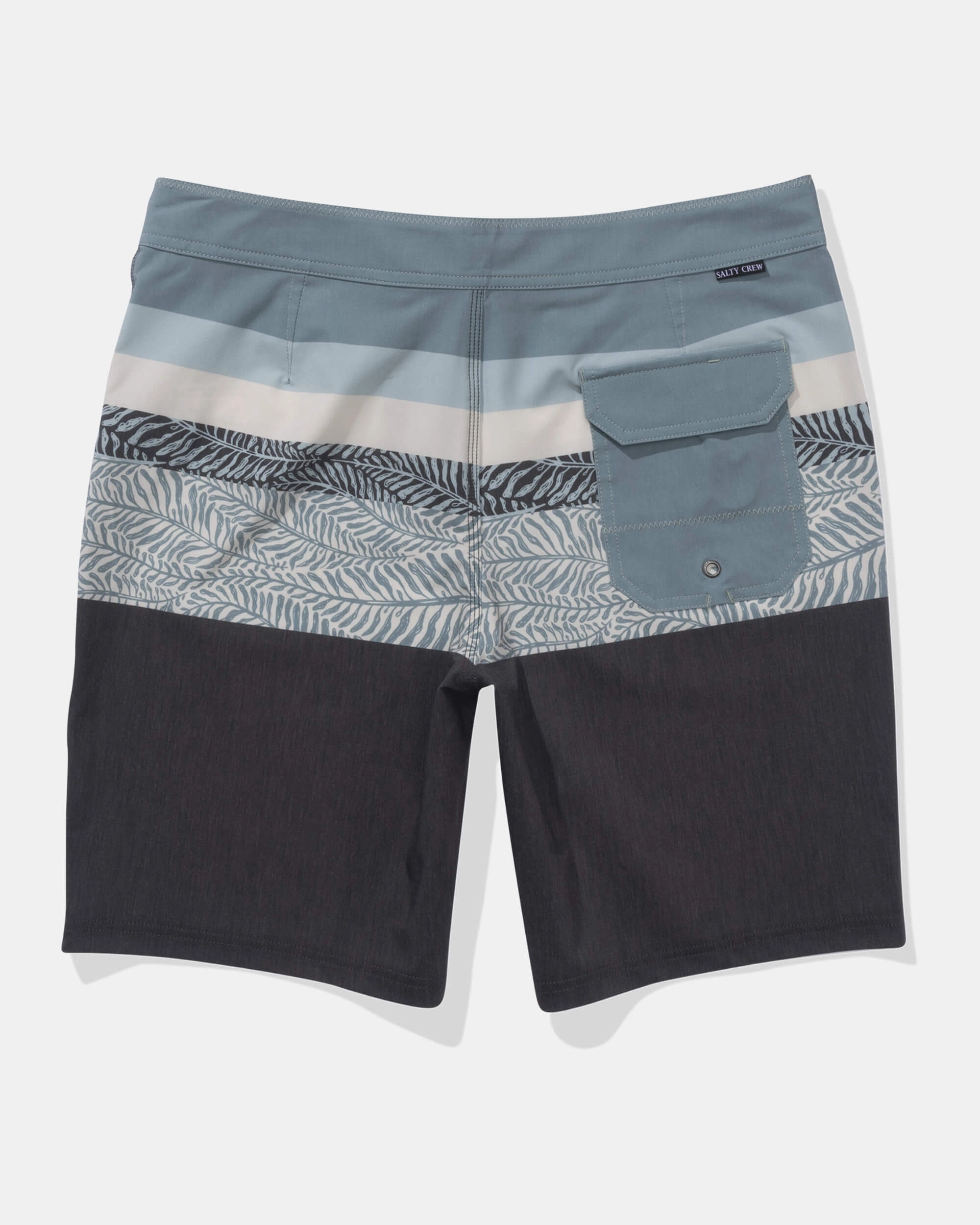 Kelp Cruiser Boardshort - Coal Resort-Wear Seamless Comfort
