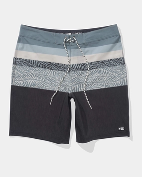 Kelp Cruiser Boardshort - Coal Flex Zone Construction