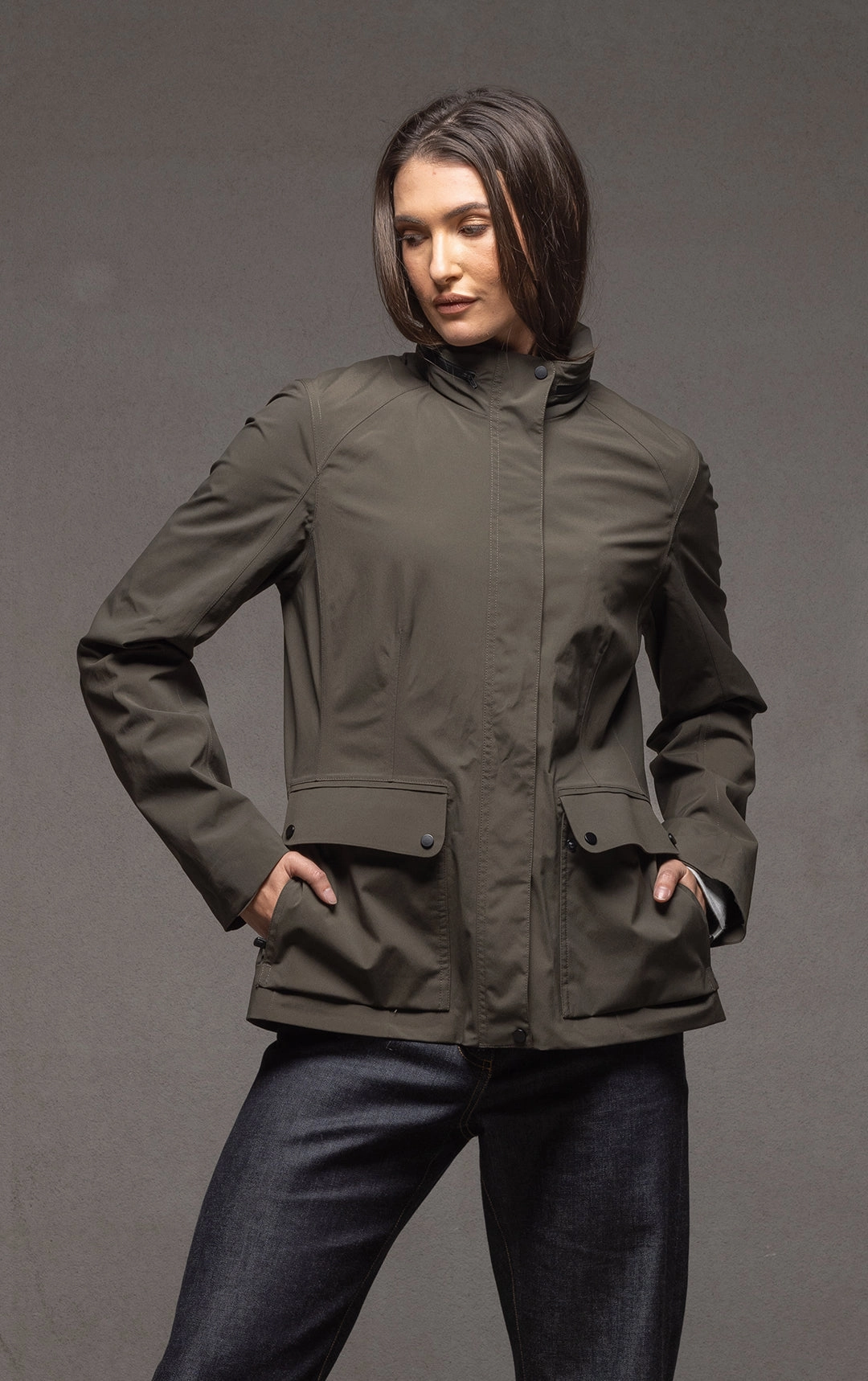 LAMINATED FIELD JACKET abrasion resistant coating