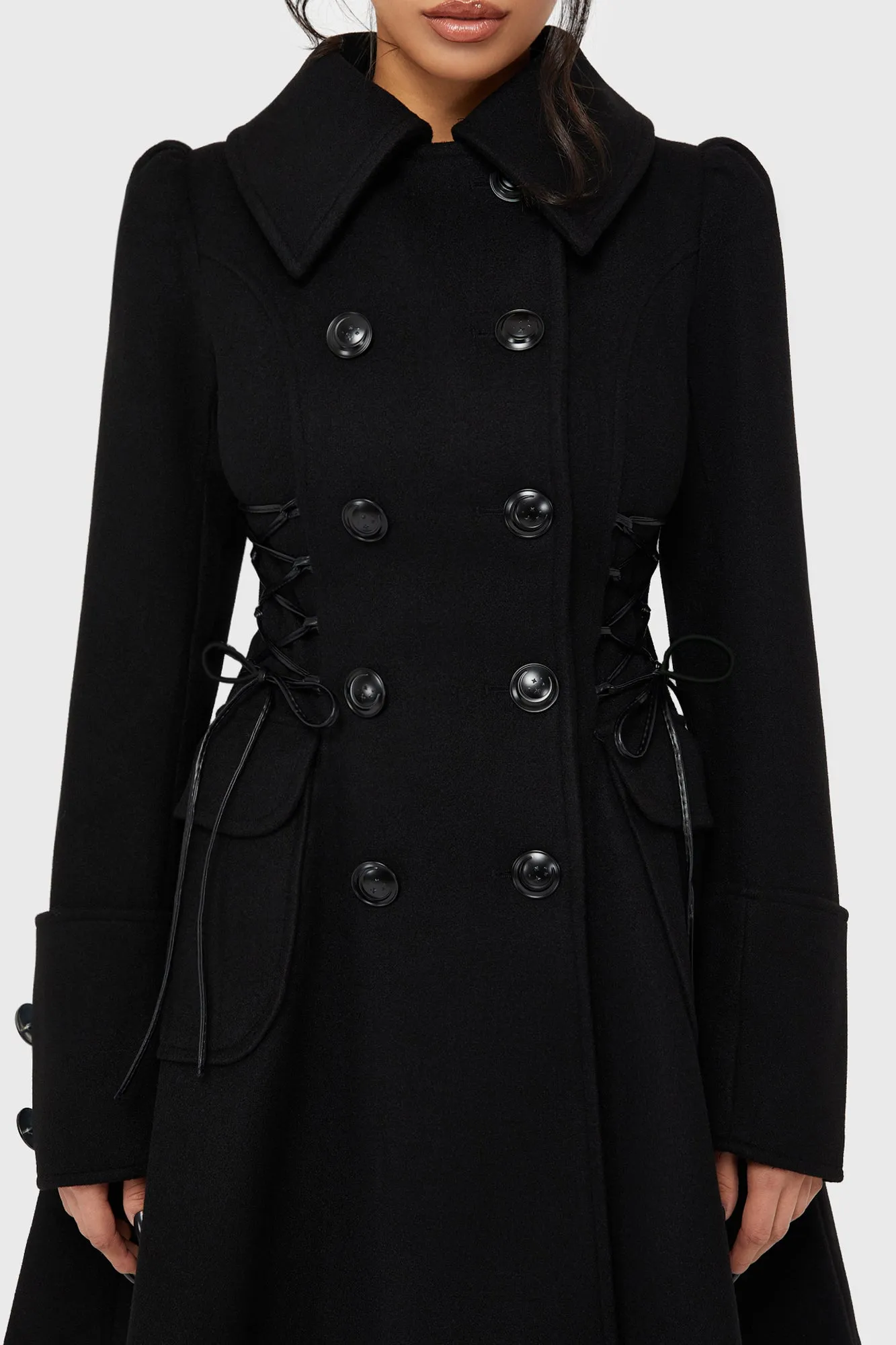 Quick Access Zipper Casual Blouse Woeful Coat