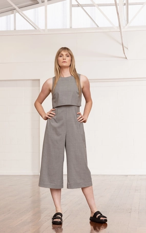 Comfy Essentials Wear LAYERED JUMPSUIT