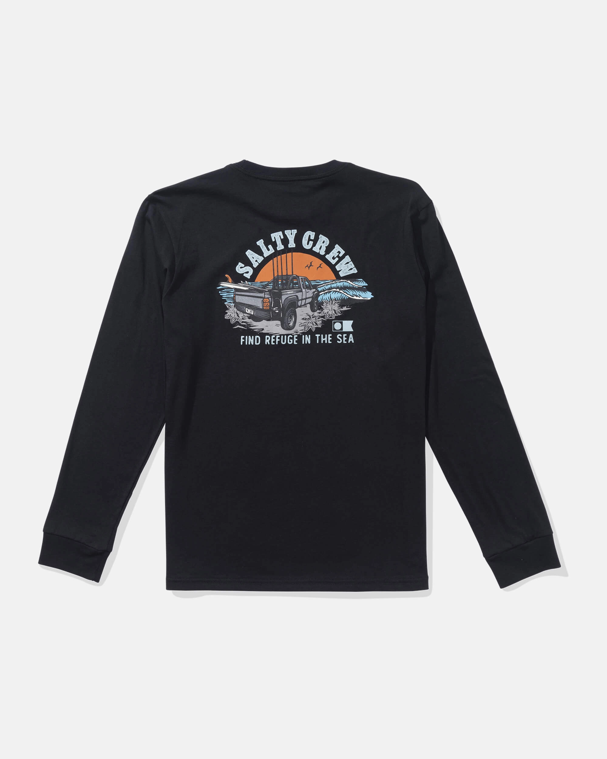 Lifted  Ls Tee Kids - Black Single piece wear Breathable