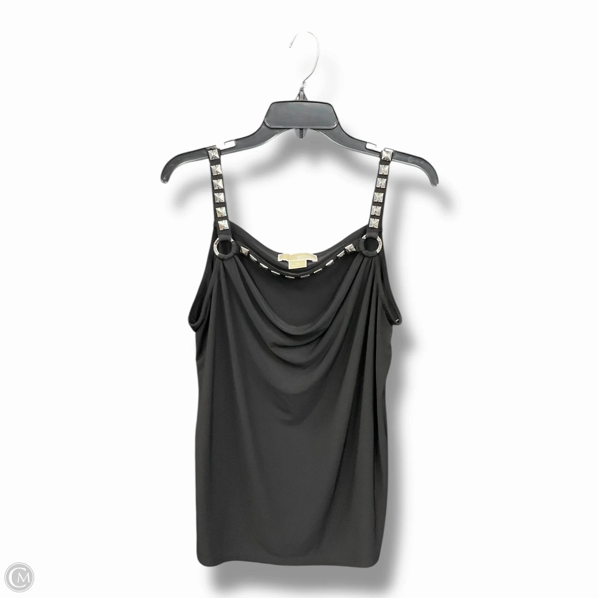Top Sleeveless By Michael By Michael Kors In Black, Size: 1x FlexibleCuff
