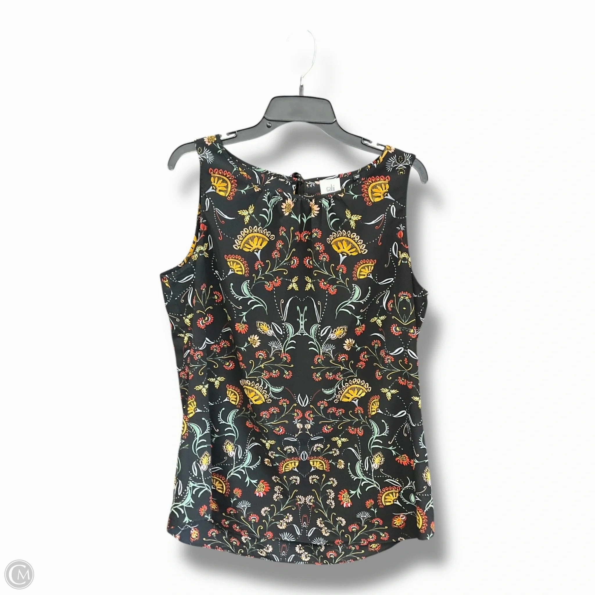 Top Sleeveless By Cabi In Multi-colored, Size: L Weather Guard Street Light