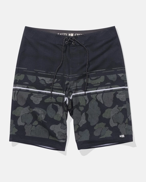 Banzai Boardshort - Camo Striped-Pattern