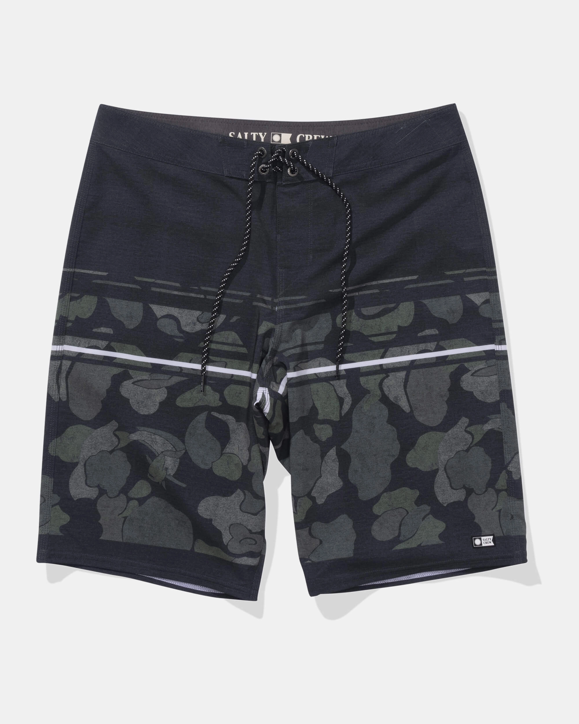 Banzai Boardshort - Camo Striped-Pattern