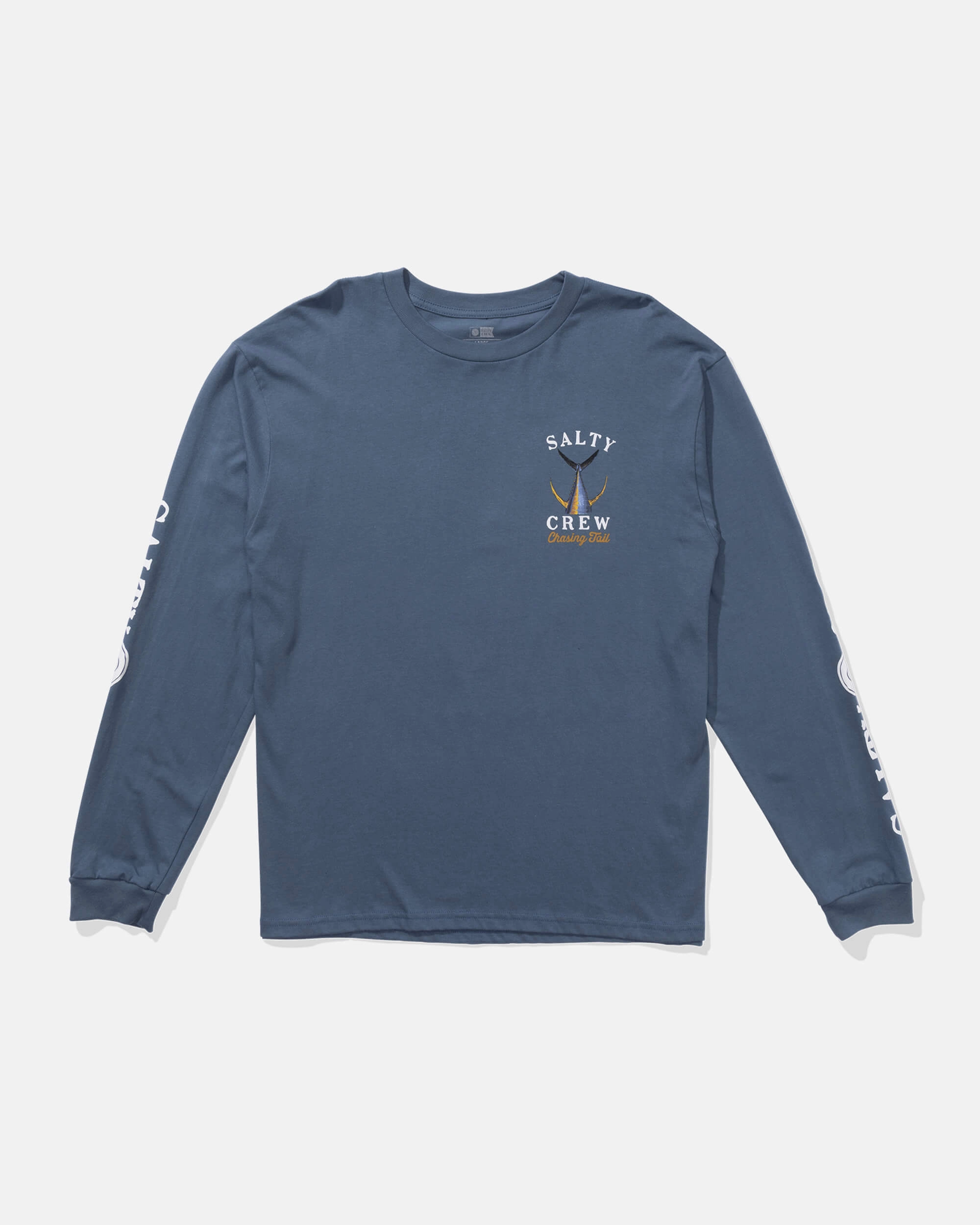 Tailed L/S - Slate EcoFriendly Dye