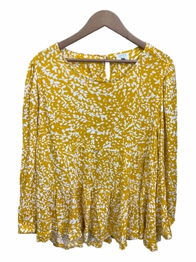 Easy Layering Tunic Long Sleeve By Time And Tru  Size: Xxl