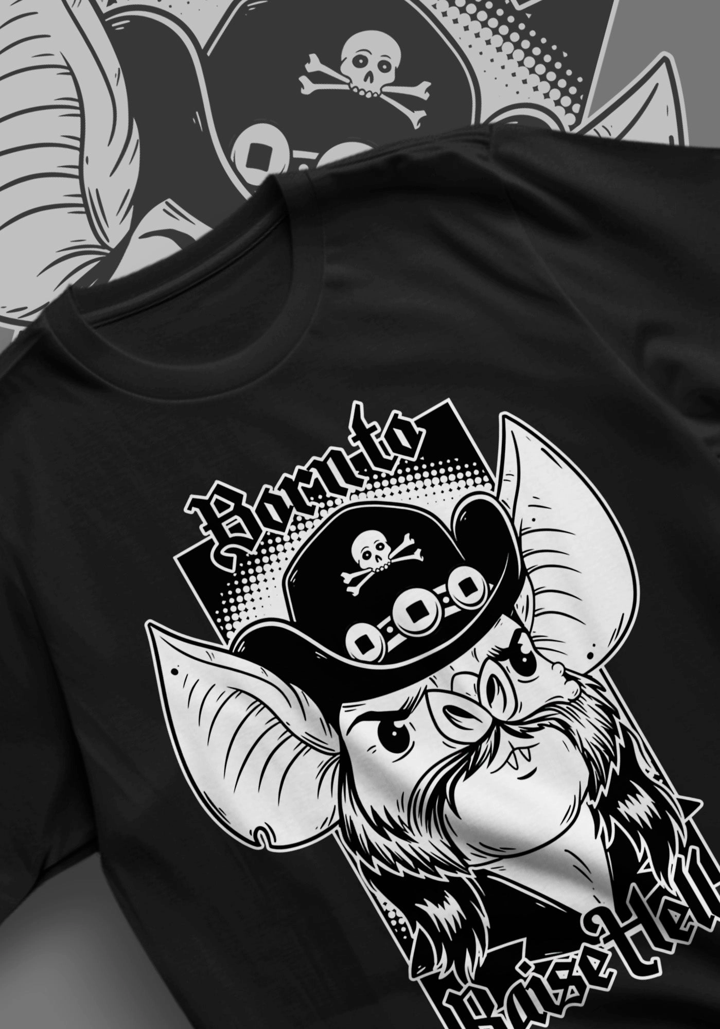 Born To Raise Hell | STONEDEAF CHARITY T-SHIRT** Soft touch finish