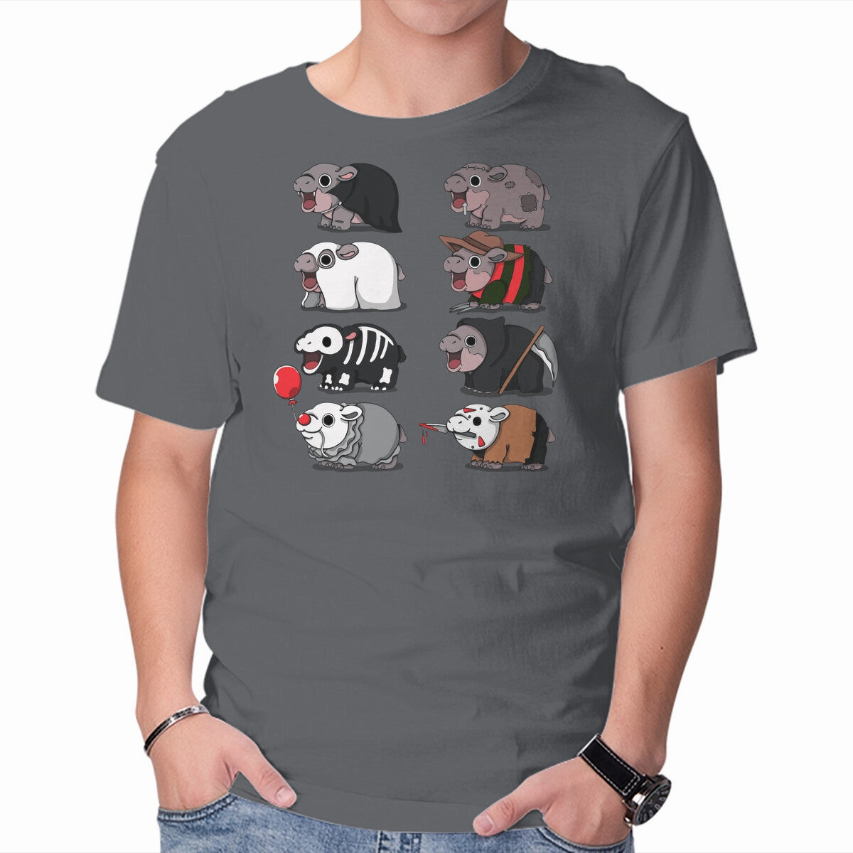 Scary Hippo Durable Collar Construction Quick Dry Material