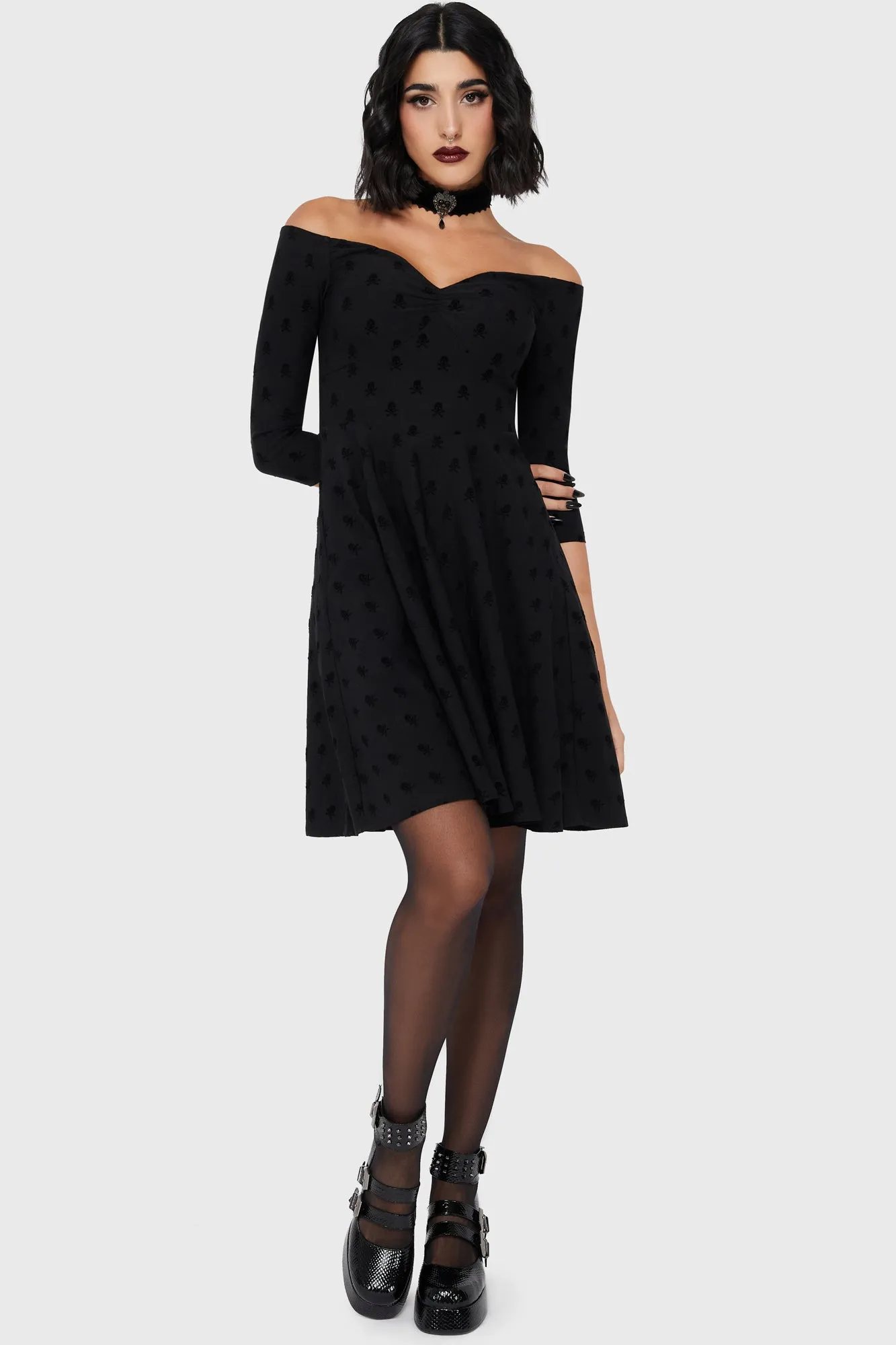 Voodoo Darling Dress YarnDyeStripe Printed Blouse