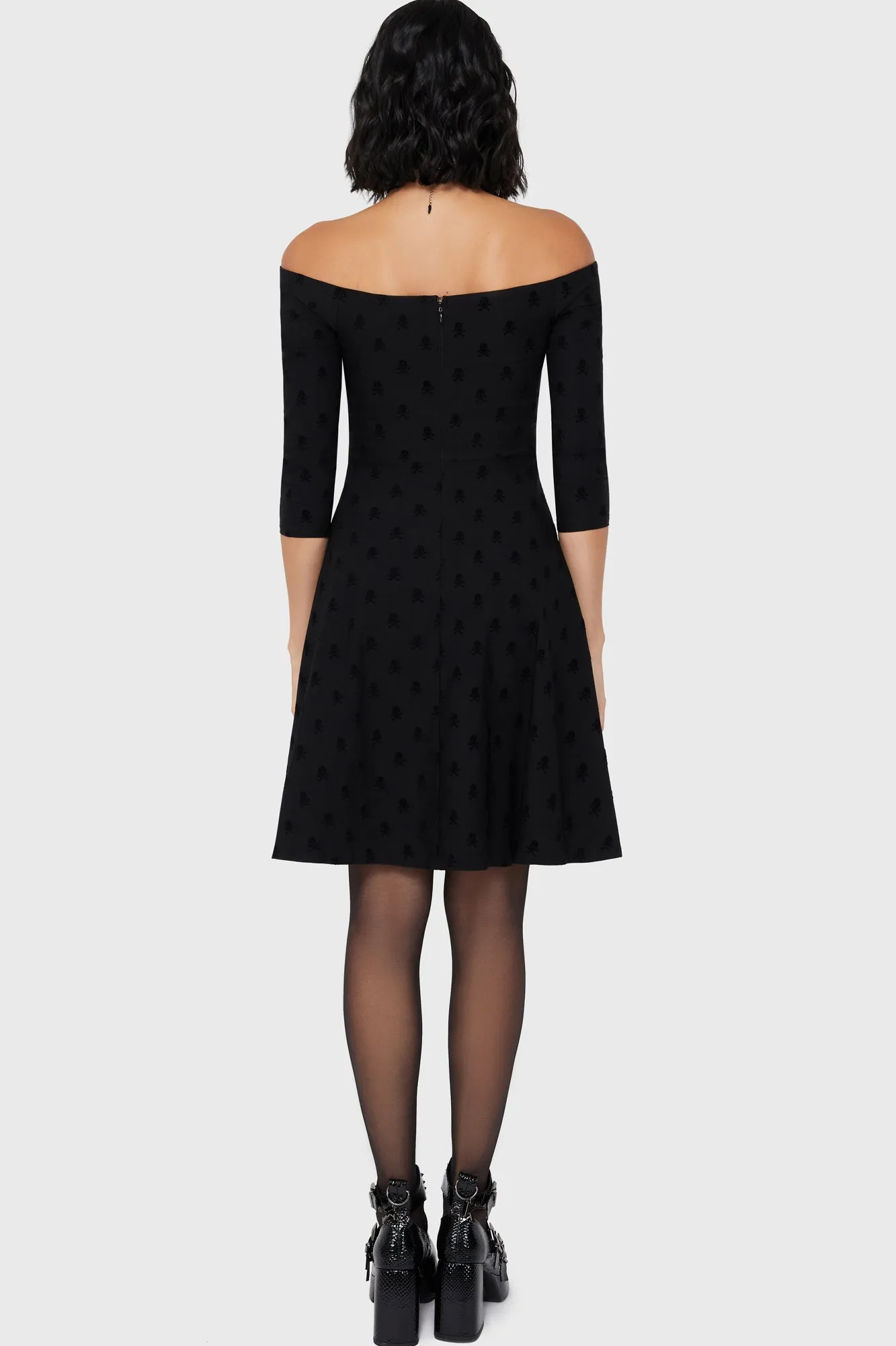 Breathable Mesh Insert Voodoo Darling Dress