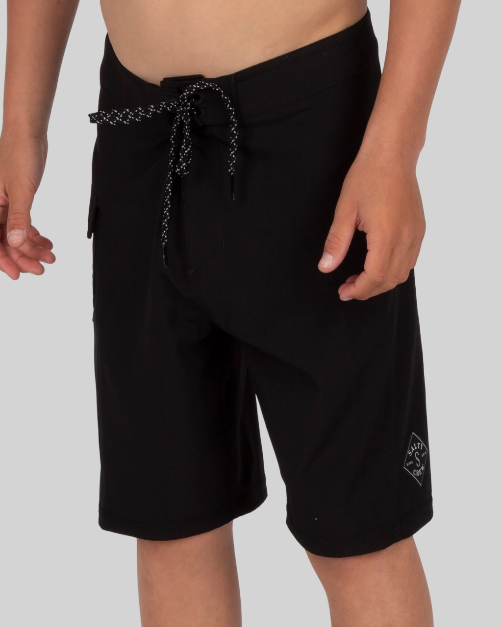 Lowtide  Boardshort Kids - Black Casual Fit Wear