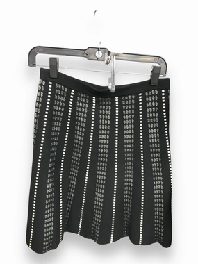 Light Pants Skirt Midi By Spense In Black & White, Size: Xs