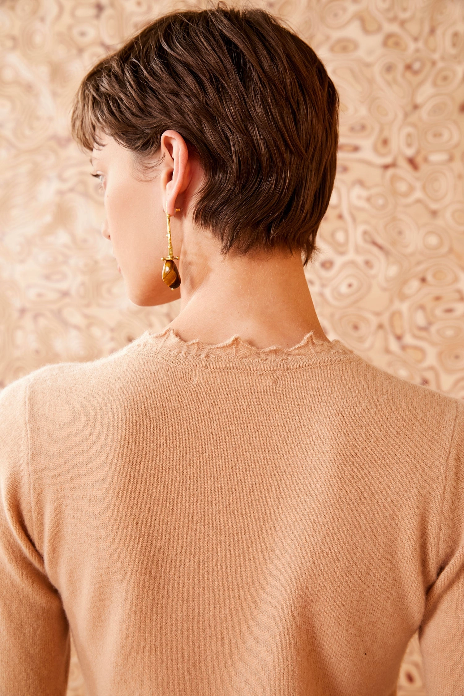 Seasonal Layers Ulla Johnson Reese Top in Camel