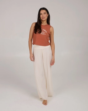 Mainland Beach Pant - Off White Body Friendly
