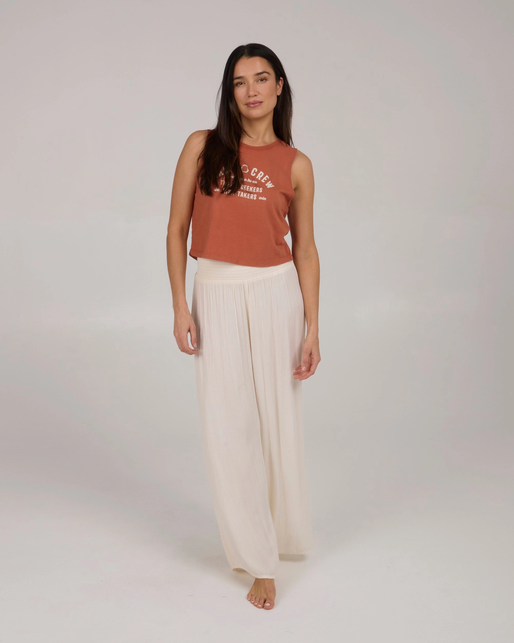 Layer Friendly Mainland Beach Pant - Off White