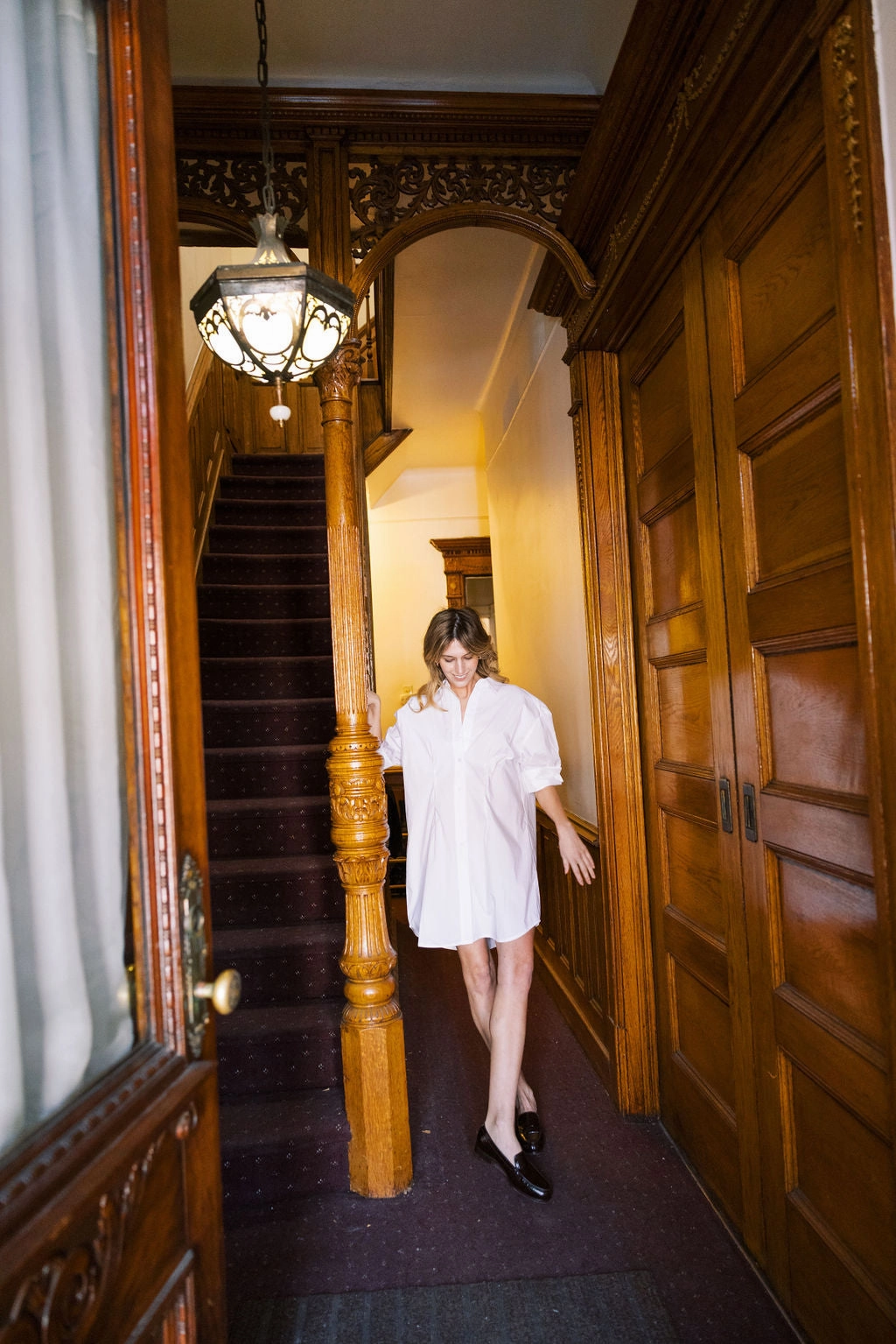 MASON'S DAUGHTER | Anna Dress, White Layer Light Effortless weekend dress