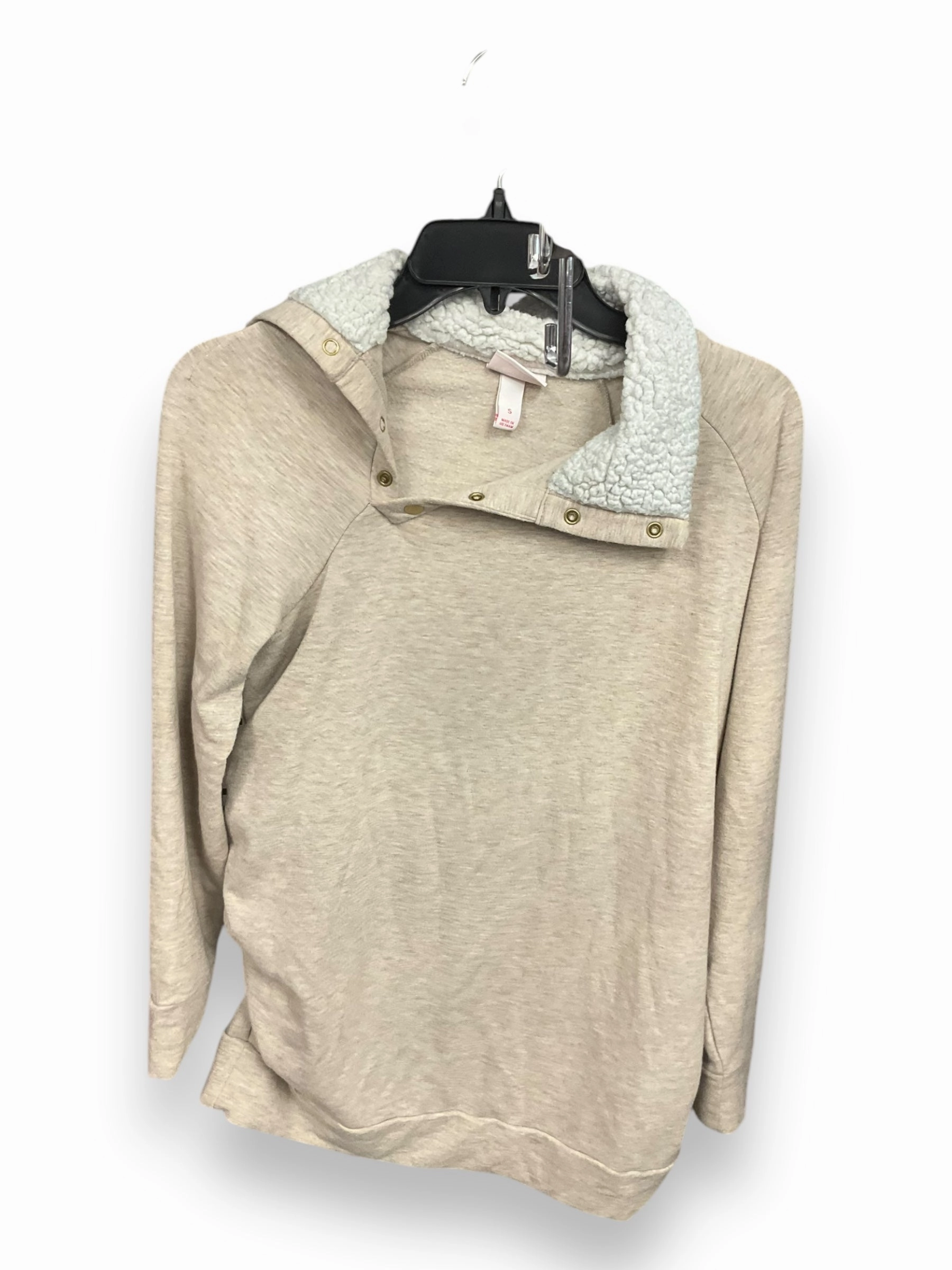 Summer Outfit Versatile Hat Maternity Top Long Sleeve By Isabel Maternity, Size: S