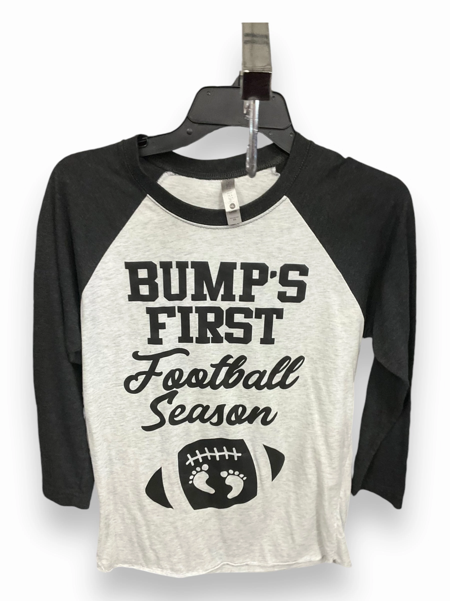 Luxury Mood Smart Wear Maternity Top Long Sleeve By Next Level, Size: Xs