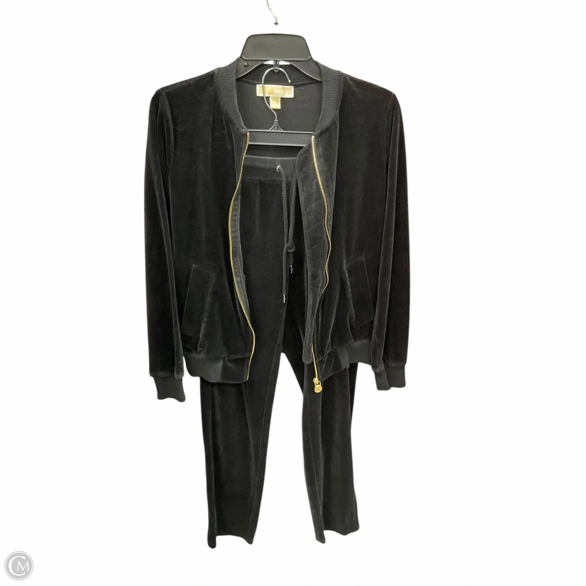 CompressionKnit Sweatshirt Hoodie By Michael By Michael Kors In Black, Size: S