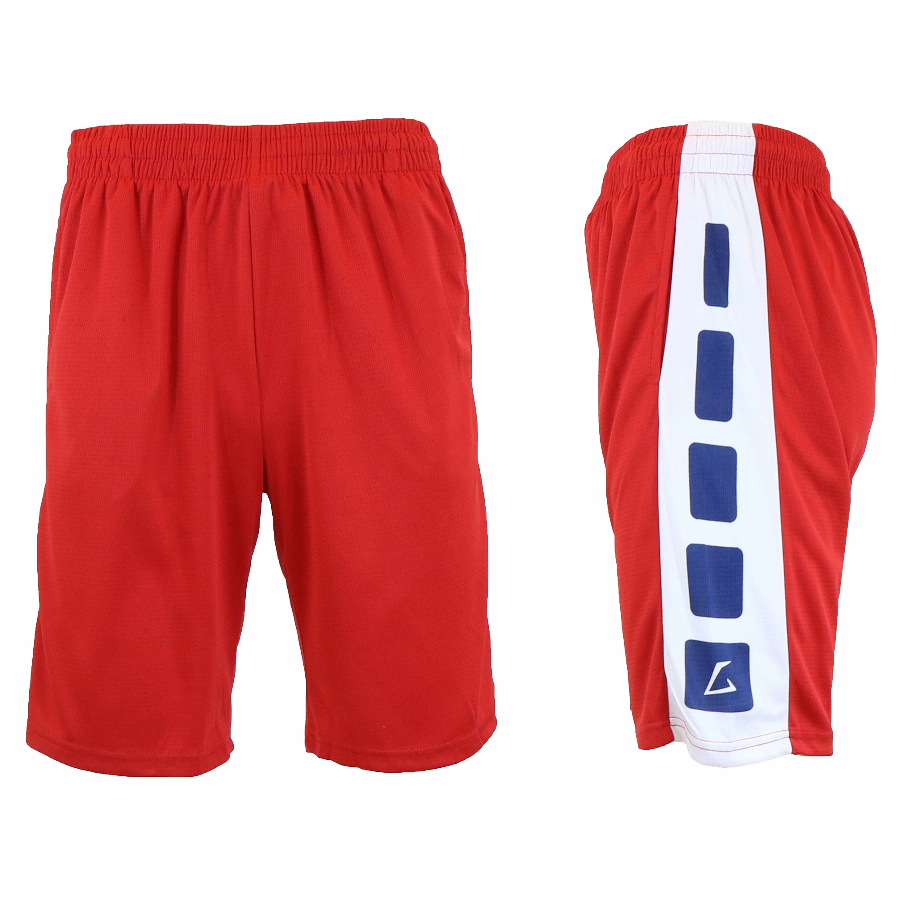 Men's Moisture Wicking Active Mesh Performance Shorts (XL) stretchy design