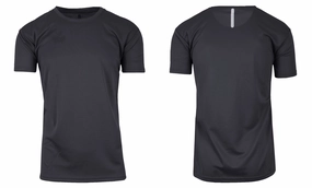 Sporty Style Wear Men's Moisture-Wicking Wrinkle Free Performance Tee (S-2XL)