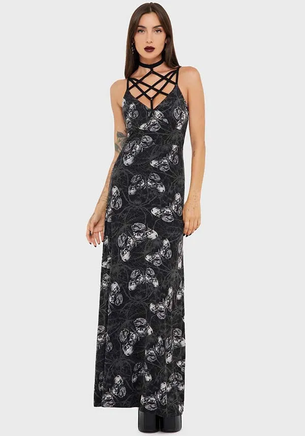 Spidrasica's Web | MAXI DRESS HighNeckCut