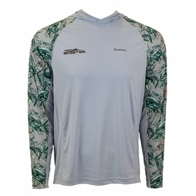 Skeeter Simms SolarFlex Hoody - Slamdown Steel Cool Weather Wear Australian style