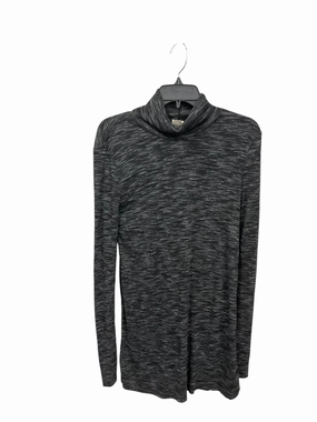 BreathableMesh SoftenedEdges Tunic Long Sleeve By We The Free In Black & Grey, Size: Xs