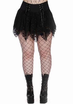 Polished Touch Miss Misery [Black] | SKIRT