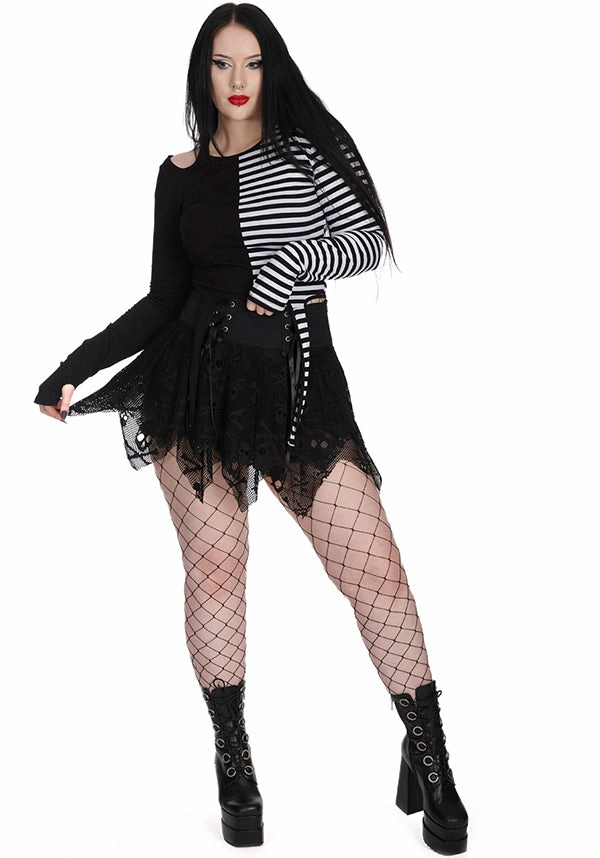 Chic Fit Miss Misery [Black] | SKIRT