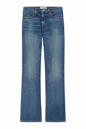 Nili Lotan Boot Cut Jean in Classic Wash Wardrobe Choice